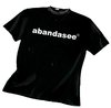 "abandasee" - T-Shirt in Schwarz
